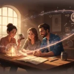 Founders revisiting early brand moments representing the storytelling power behind company origins.