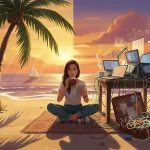 The New Digital Nomad Reality: Freedom or Just Different Work?