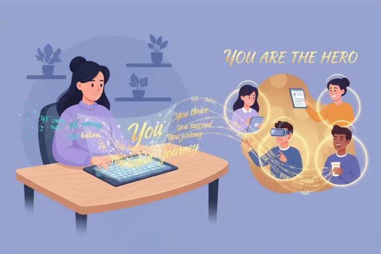 Customer as Protagonist: Shifting from “We” to “You” in Copywriting